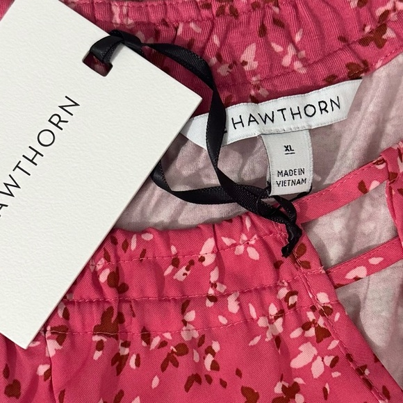 41 HAWTHORN Stitch Fix Cottage Floral Sleeveless Blouse Tank Top Women’s Sz XL - Picture 5 of 10